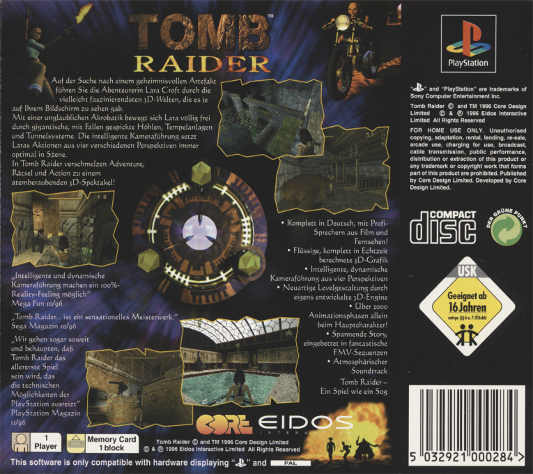 Tomb Raider - Dos