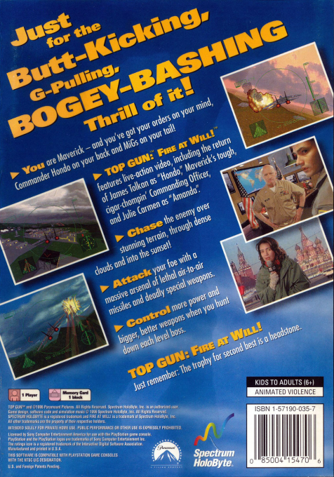 Top Gun : Fire at Will! - Dos