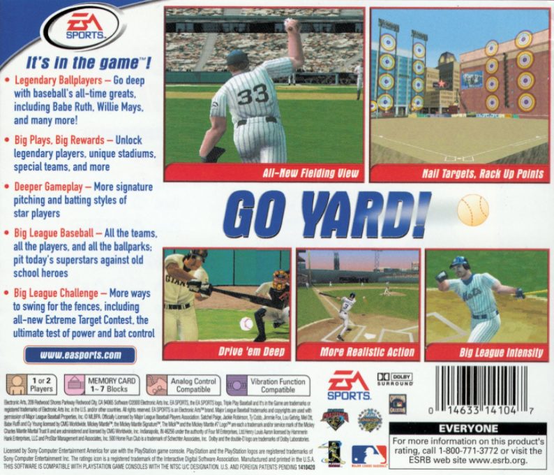 Triple Play 2001 dos