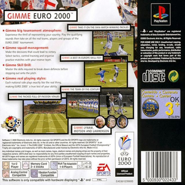 UEFA Euro 2000 - Dos