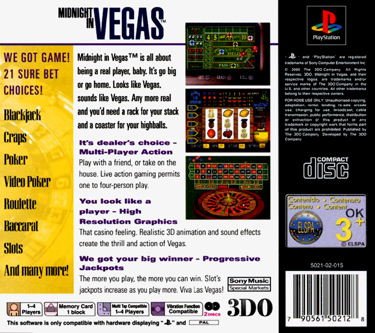 Vegas Games 2000 - Dos