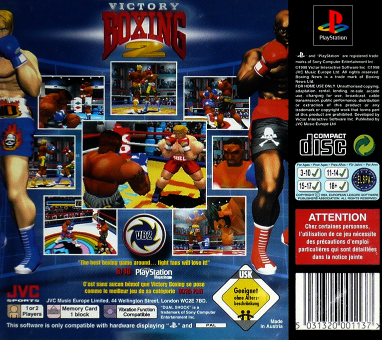 Victory Boxing 2 dos