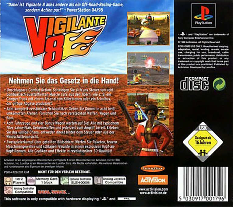 Vigilante 8 - Dos