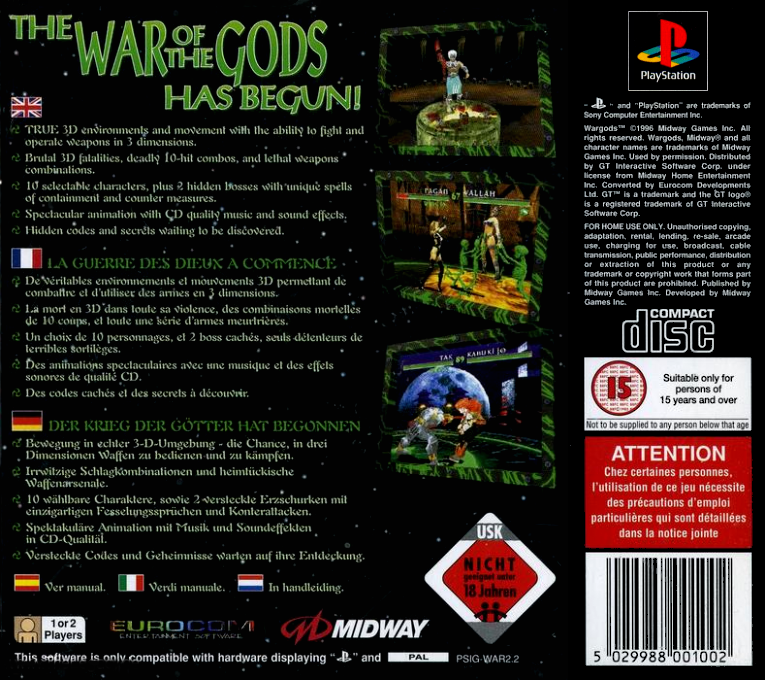 War Gods - Dos