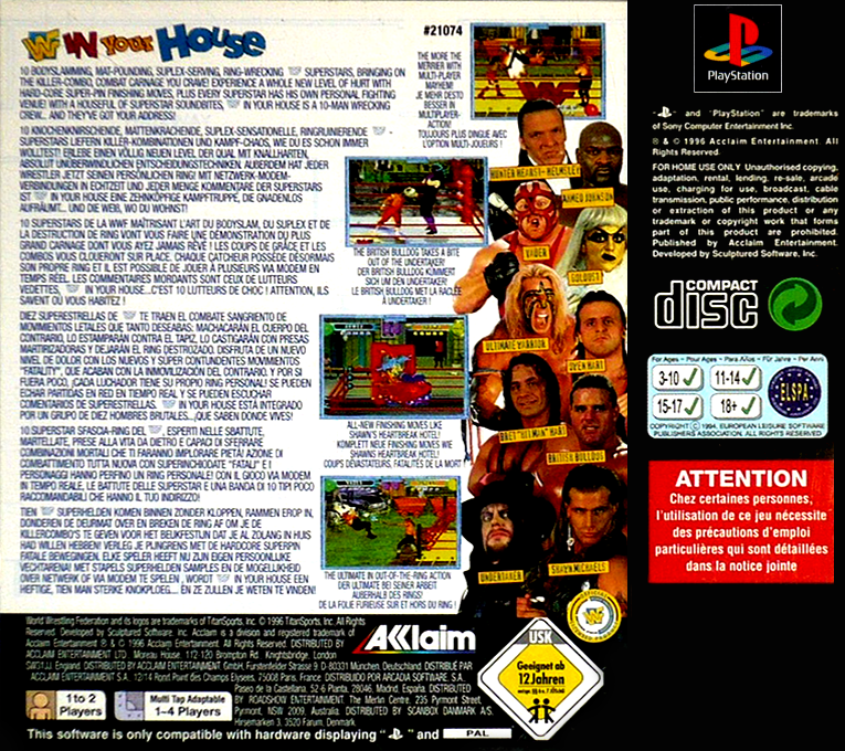 WWF In Your House - Dos