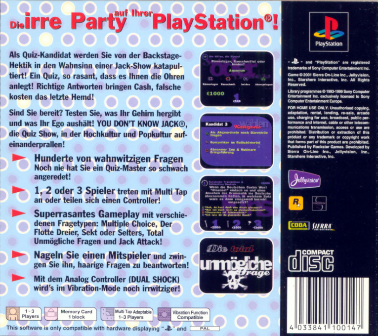 You Don't Know Jack - Dos