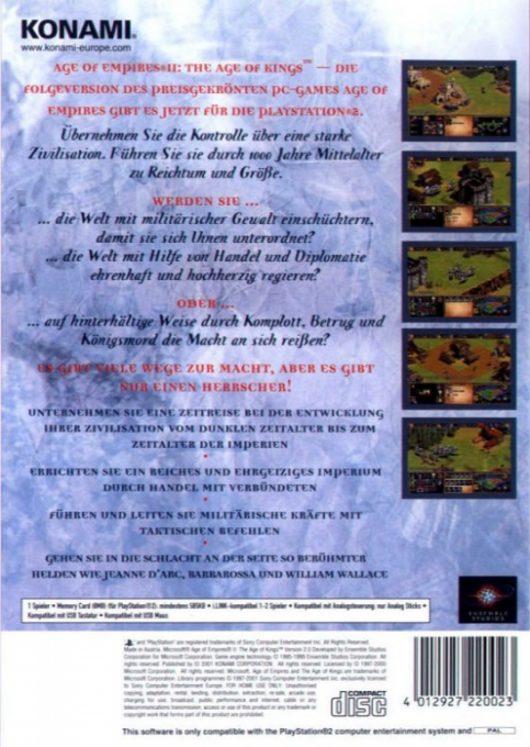 Age Of Empires 2 - The Age Of Kings - Dos