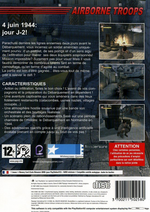 Airborne Troops : Countdown to D-Day - Dos