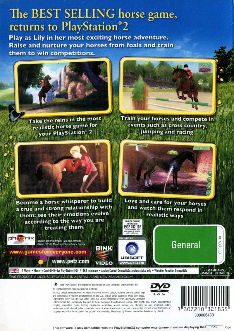 Alexandra Ledermann : Le Haras De La Vallée - Dos