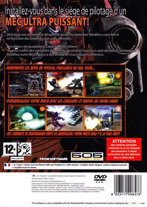 Armored Core : Nine Breaker dos