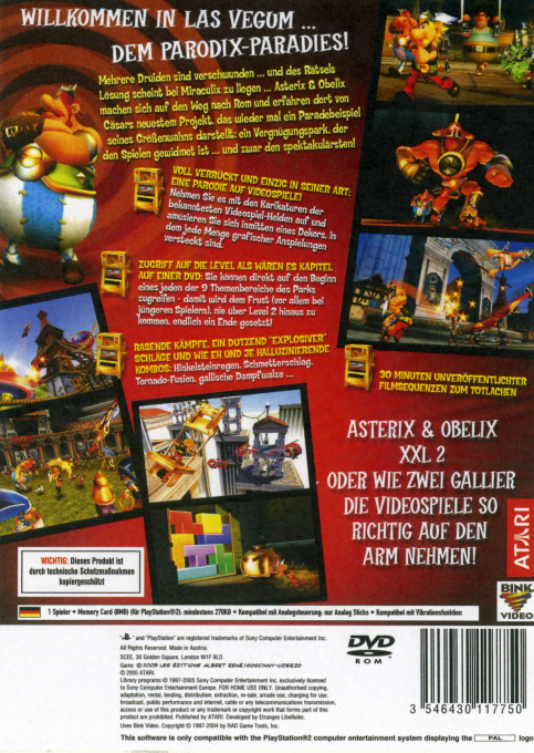 Astérix And Obélix Xxl 2 - Mission Las Vegum - Dos