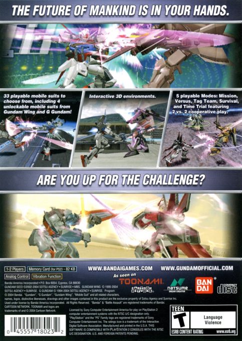 Battle Assault 3 featuring Gundam Seed dos