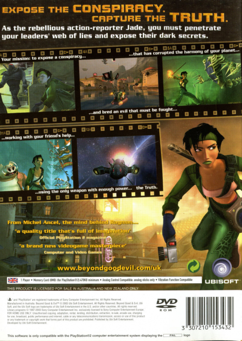 Beyond Good & Evil - Dos