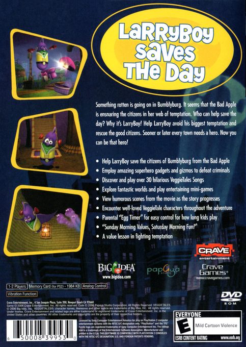 Big Idea's VeggieTales : LarryBoy and the Bad Apple dos