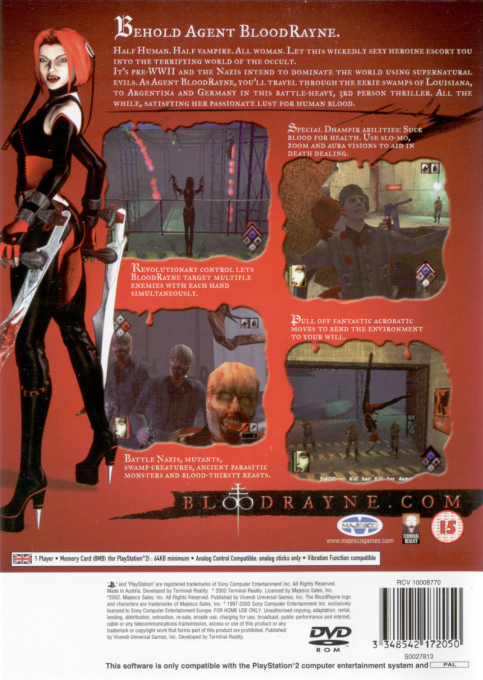 BloodRayne - Dos