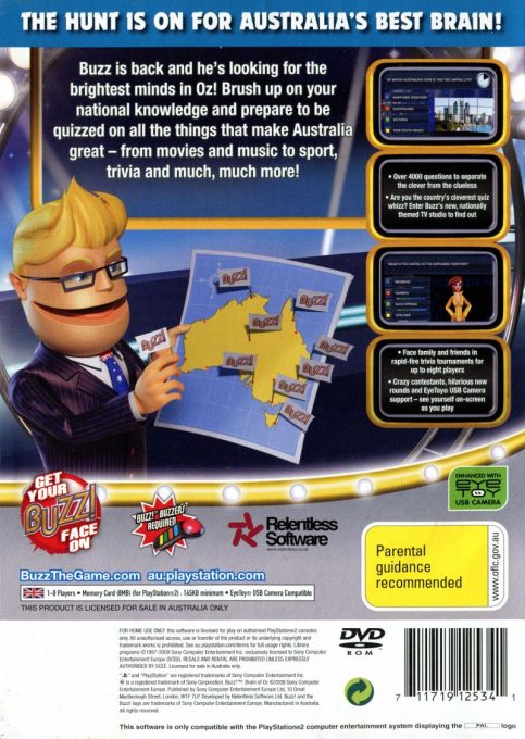 Buzz! Le plus malin des Francais dos