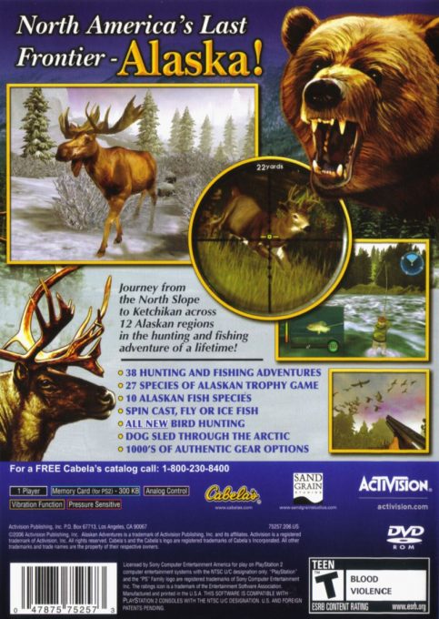 Cabela's Alaskan Adventures dos