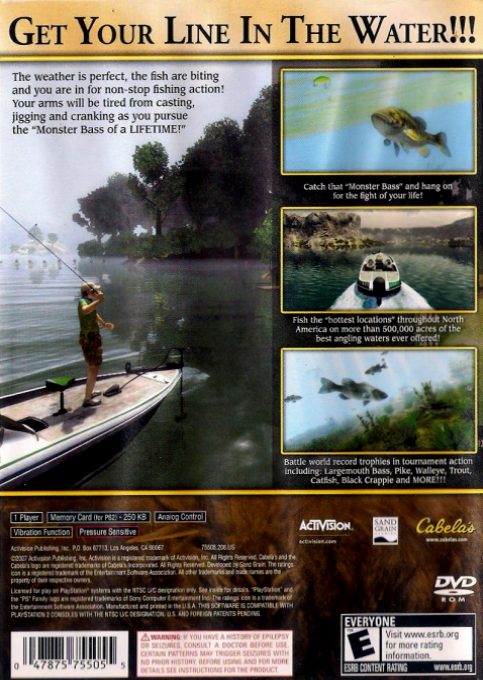 Cabela's Monster Bass dos
