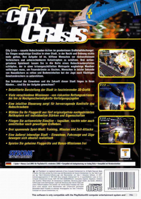 City Crisis - Dos