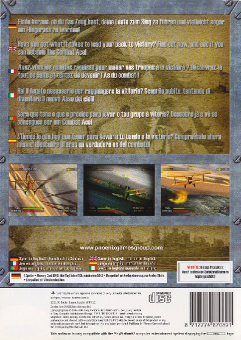 Combat Ace - Dos