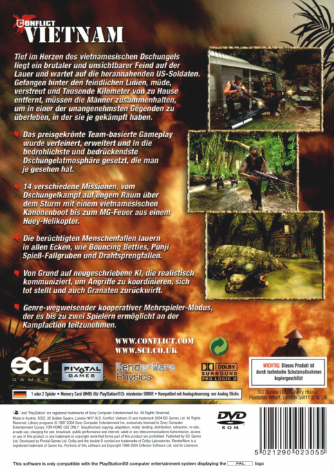 Conflict : Vietnam - Dos