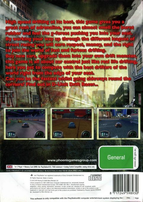 D-unit Drift Racing dos