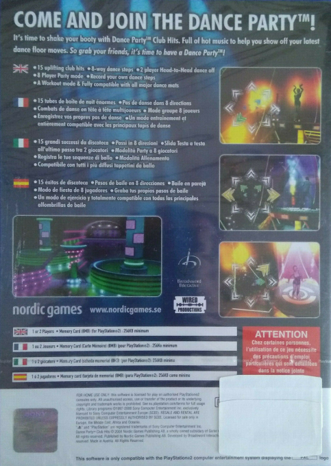 Dance Party Club Hits - Dos