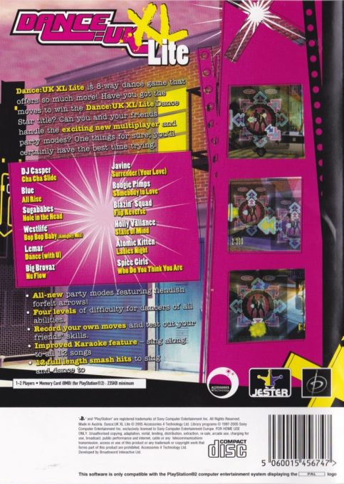 Dance - Uk Xl Lite dos