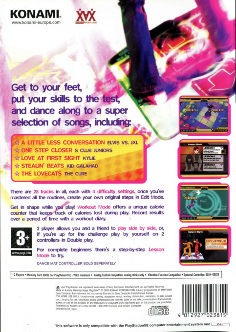 DDRMAX Dance Dance Revolution - Dos