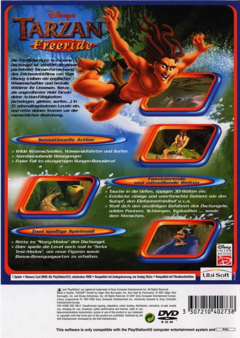 Disney's Tarzan : Untamed - Dos