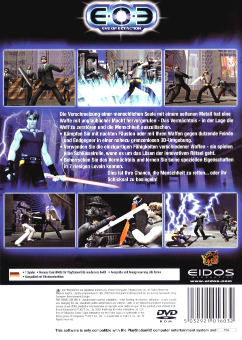 E.O.E : Eve of Extinction - Dos