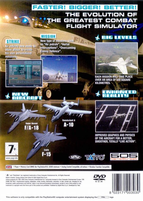 Energy Airforce - Aim Strike ! dos