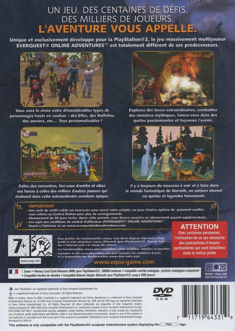 EverQuest : Online Adventures - Dos