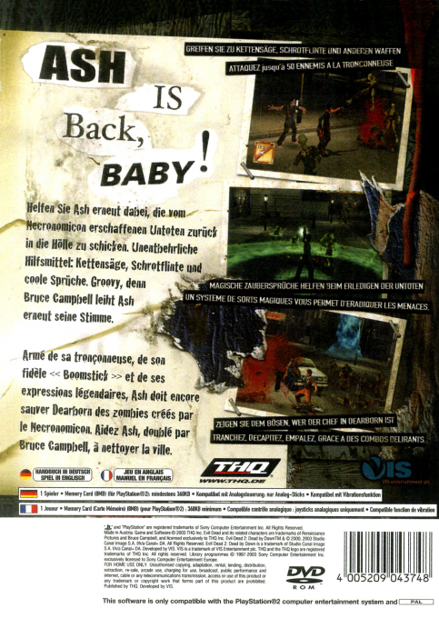 Evil Dead : A Fistful of Boomstick - Dos