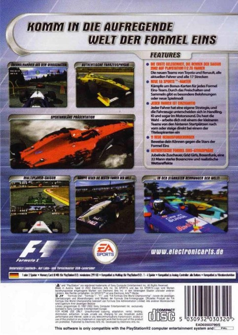 F1 2002 - Dos