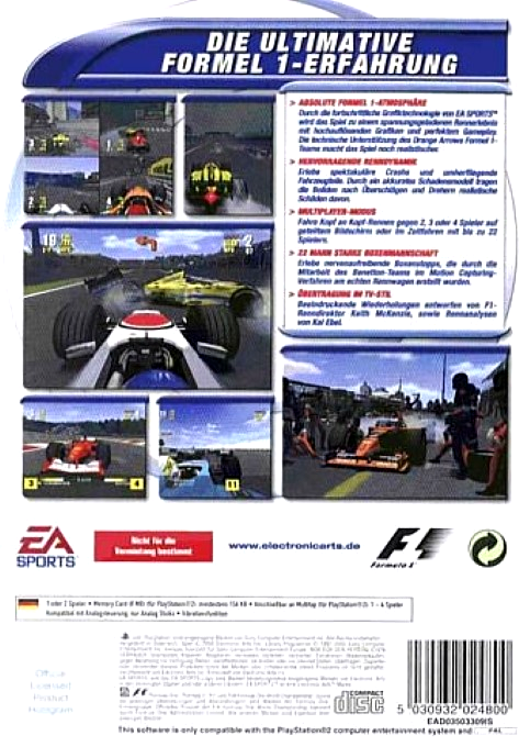 F1 Championship Season 2000 - Dos