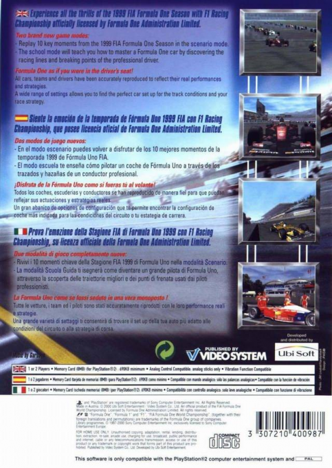 F1 Racing Championship - Dos