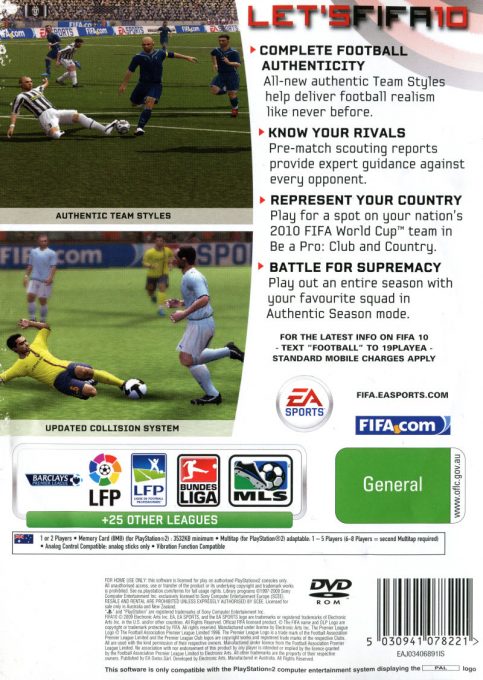 FIFA Soccer 06 - Dos