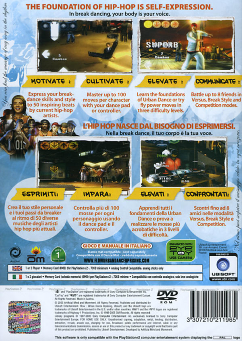 Flow : Urban Dance Uprising - Dos