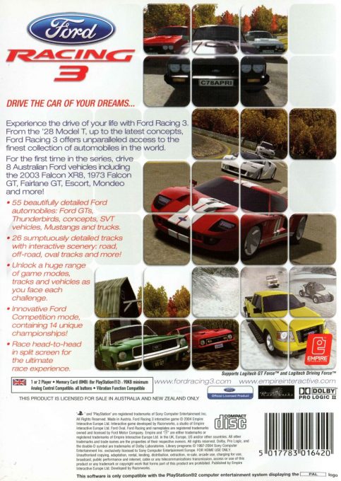 Ford Racing 3 - Dos