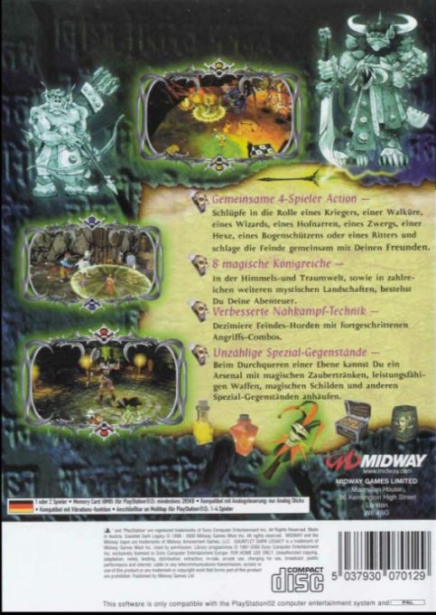 Gauntlet : Dark Legacy dos