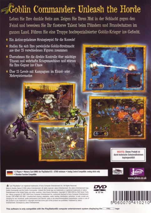 Goblin Commander : Unleash the Horde dos