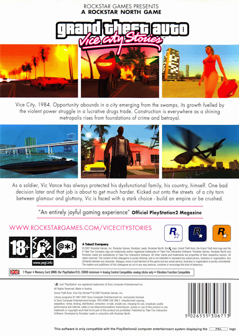 Grand Theft Auto : Liberty City Stories - Dos
