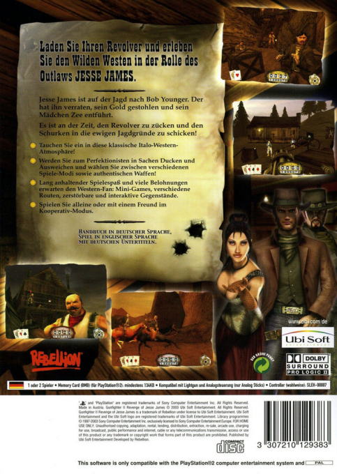 Gunfighter 2 - Revenge Of Jesse James - Dos