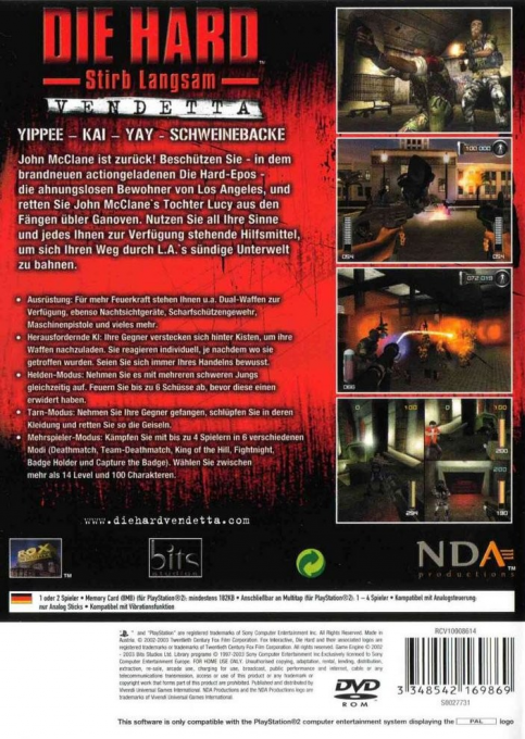 Hard - Vendetta, Die - Dos