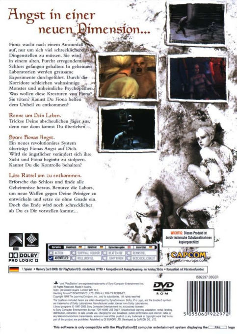 Haunting Ground - Dos