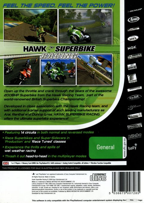 Hawk Kawasaki Racing dos