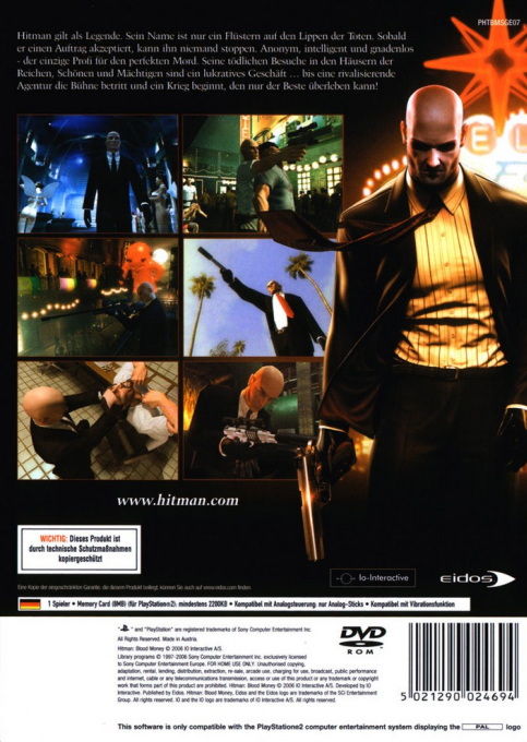 Hitman : Blood Money - Dos