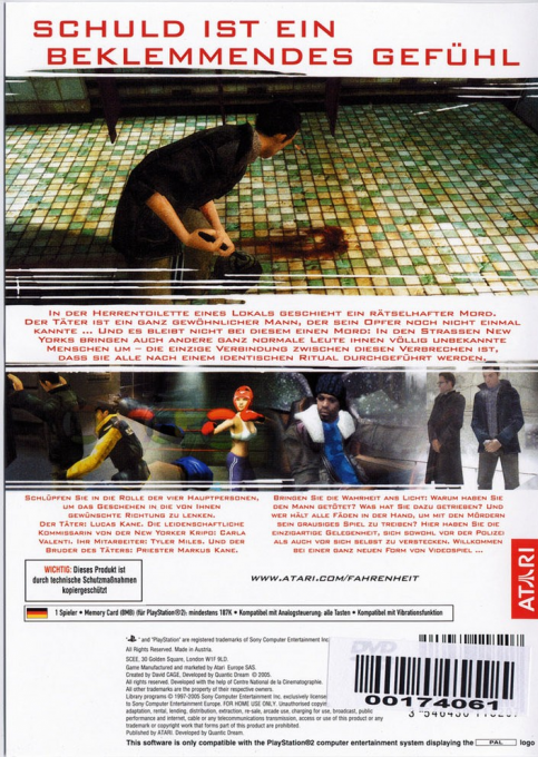 Indigo Prophecy - Dos