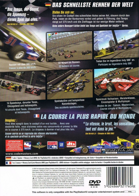 IndyCar Series - Dos